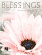 Blessings piano sheet music cover